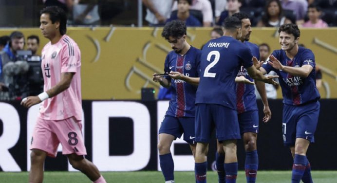 PSG aplasta al Inter de Miami en el Mundial de Clubes