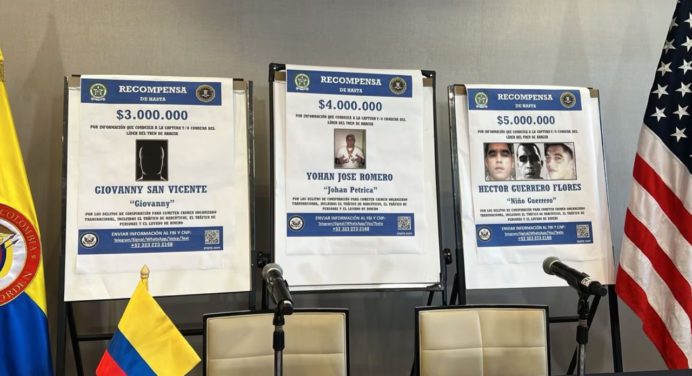 EE.UU. ofrece hasta 3 millones de dólares por supuesto líder del Tren de Aragua