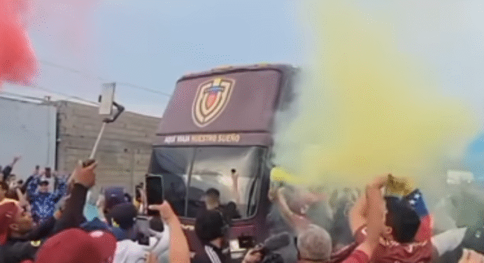 ¡La Vinotinto ya llegó a Maturín!