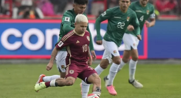 Venezuela y Bolivia en crucial partido por la fecha 15 de las Eliminatorias Sudamericanas