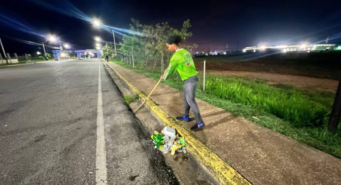 Alcaldía activó jornada de limpieza en el Monumental de Maturín