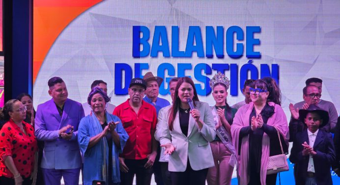 Ana Fuentes presentó su informe de gestión 2024