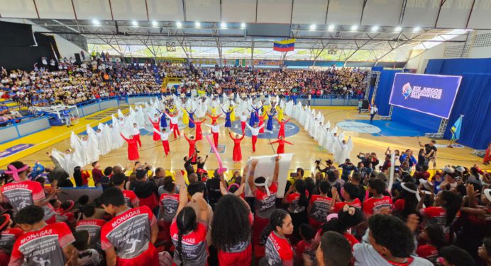 Inaugurados XIX Juegos deportivos estadales estudiantiles 2025