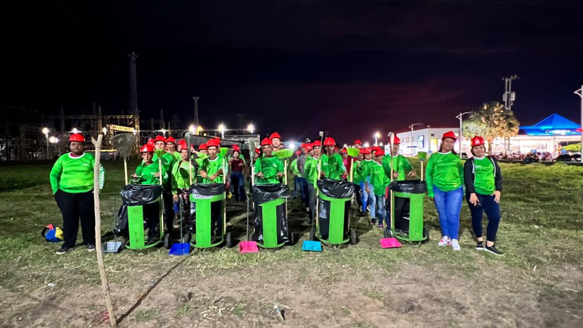 Alcaldía activó jornada de limpieza en el Monumental de Maturín 4 brigada