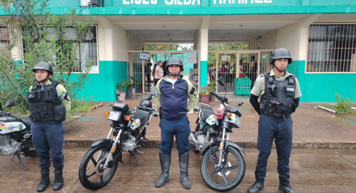 Polimaturín aumenta presencia policial en los 16 cuadrantes de paz asignados