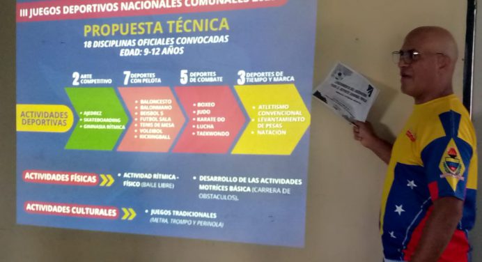 Activan en los municipios de Monagas el Registro Nacional del Deporte