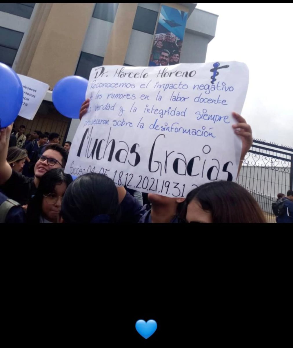 Estudiantes de la Unerg Maturín manifestaron para respaldar a sus docentes 5 estudiantes2