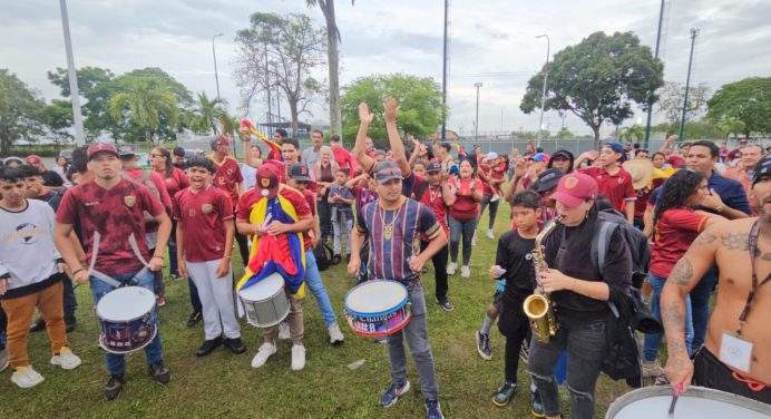 ¡Monagas vibró con la llegada de la Vinotinto! (+fotos)