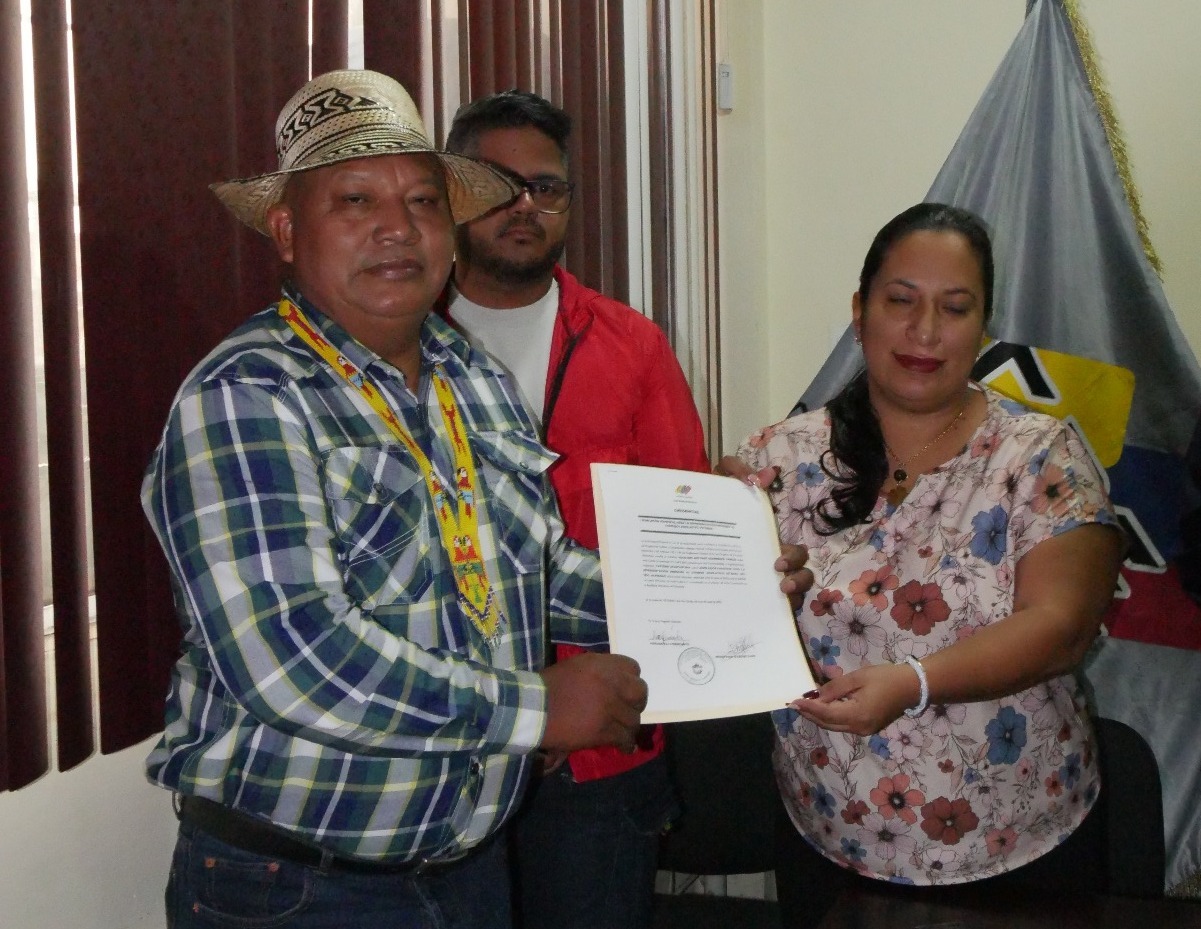 CNE Monagas proclamó a representantes indígenas al Consejo Legislativo 3 indigenas3