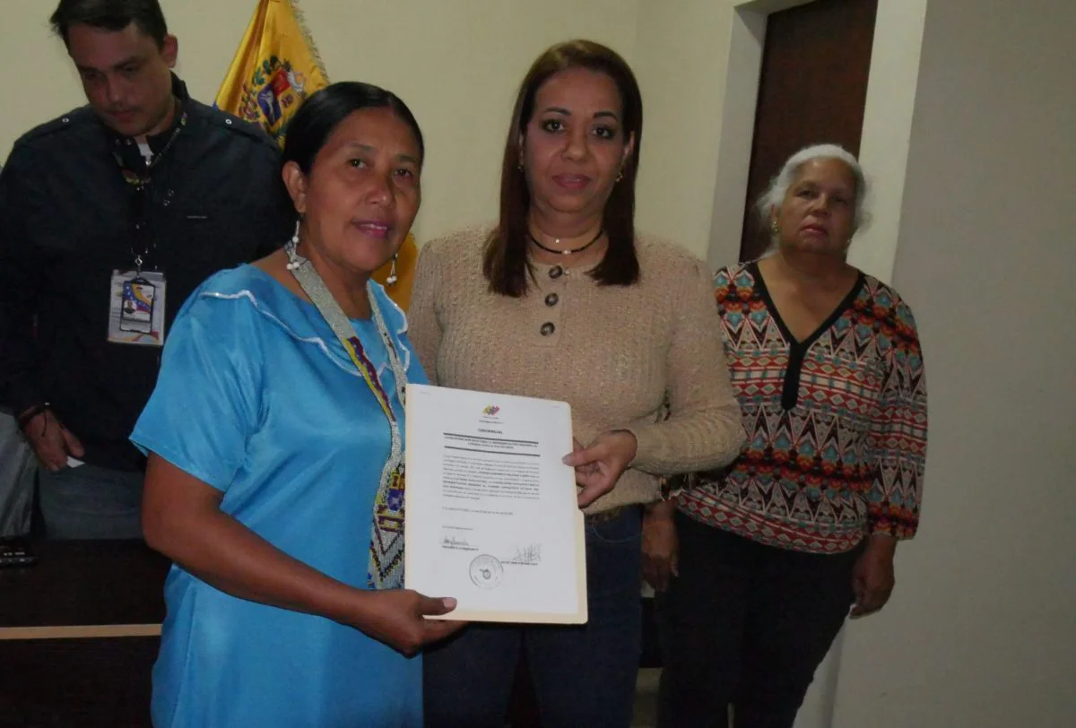 CNE Monagas proclamó a representantes indígenas al Consejo Legislativo 4 indigenas4