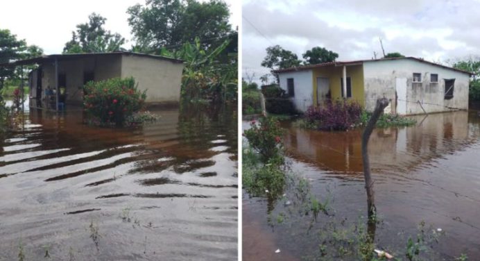 20 familias afectadas por crecida del río San Antonio