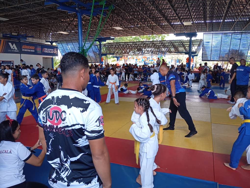 Judo monaguense dictó cátedra en el torneo interclubes de Venalum 5 judo6