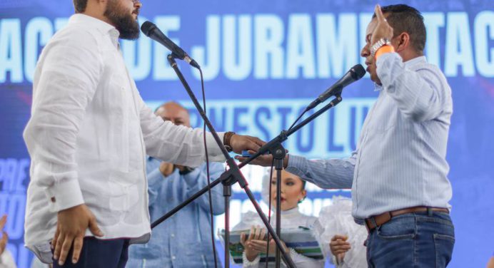 Ernesto Luna se comprometió a cumplir el mandato que le asignó Monagas