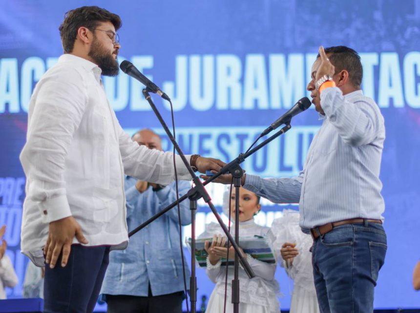 Ernesto Luna se comprometió a cumplir el mandato que le asignó Monagas 1 juramentación