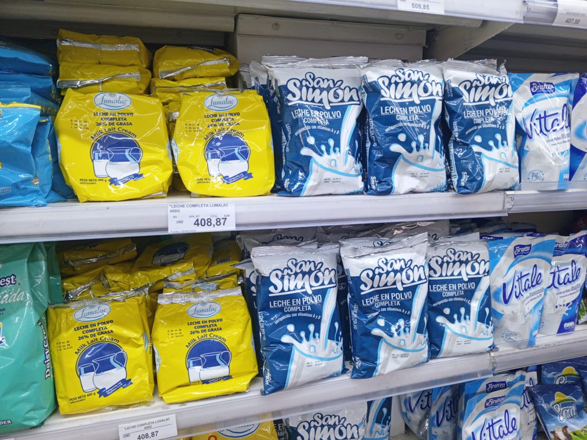 Este fin de semana se duplicaron los precios de los productos lácteos 3 leche2
