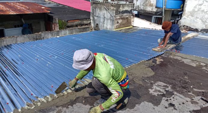 Plan Techo comunal atiende 4 parroquias del municipio Maturín