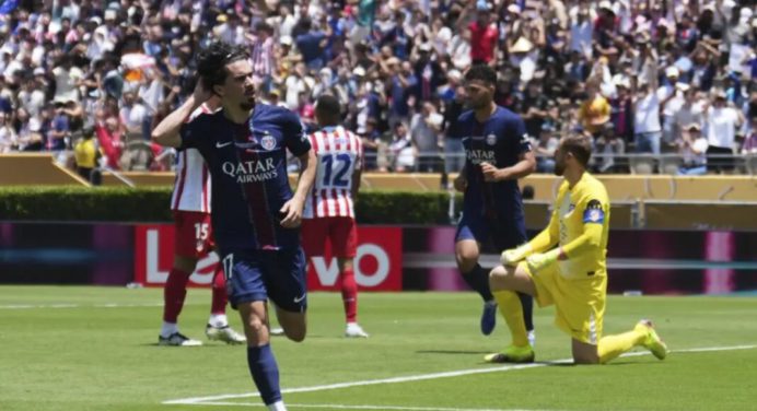 PSG derrotó al Atlético de Madrid al iniciar el Mundial de Clubes