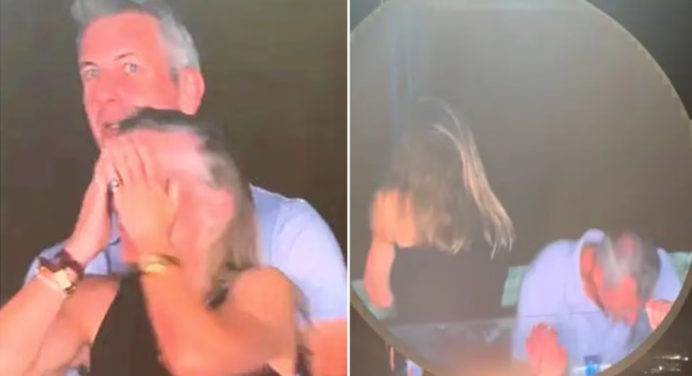 Fan que reveló al CEO con su amante en concierto de Coldplay cuenta la historia 