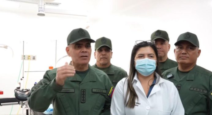 Vladímir Padrino: Existe el compromiso para la recuperación del sistema de salud nacional