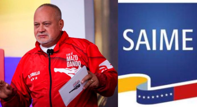 Esto dice Cabello para que verifiquen sus datos en el Saime