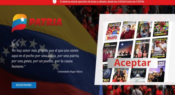 Aquí los bonos PATRIA a pagar del 7 al 12 de julio