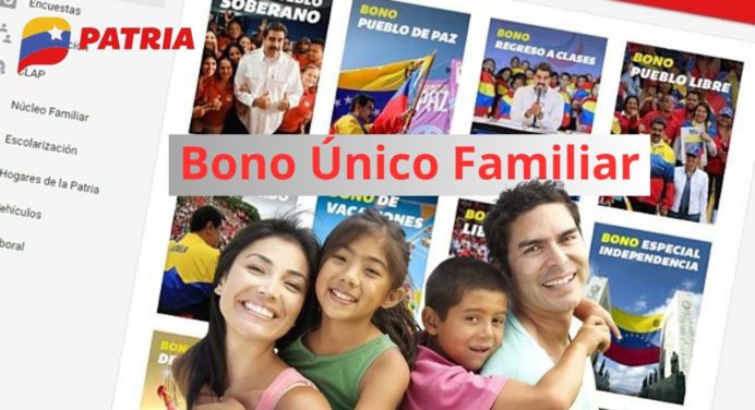 Sí, mensajería para recibir el nuevo Bono Único Familiar ¿Cómo?