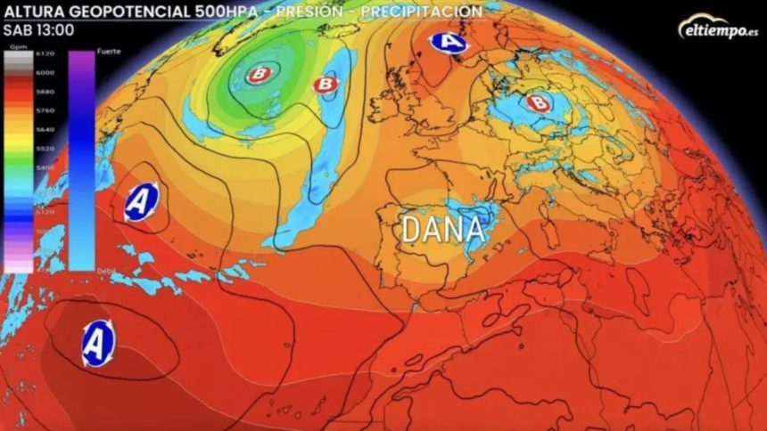 España en alerta naranja: Se prevén tormentas y granizo este sábado por una DANA 1 España en alerta naranja