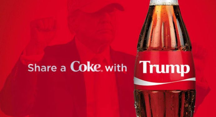 Trump celebra acuerdo: Coca-Cola opta por azúcar de caña real en EE.UU.