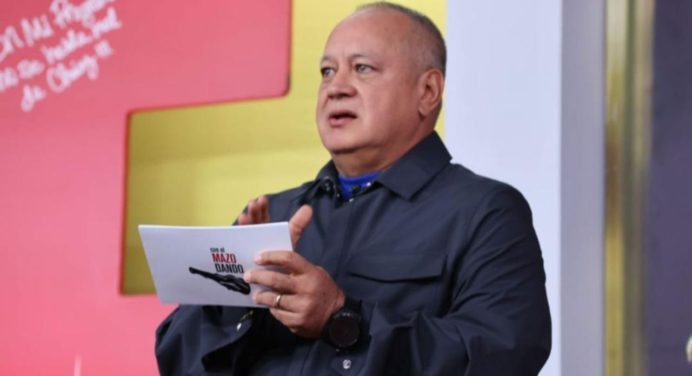 Diosdado Cabello anunció la captura de cuatro traficantes colombianos en Venezuela