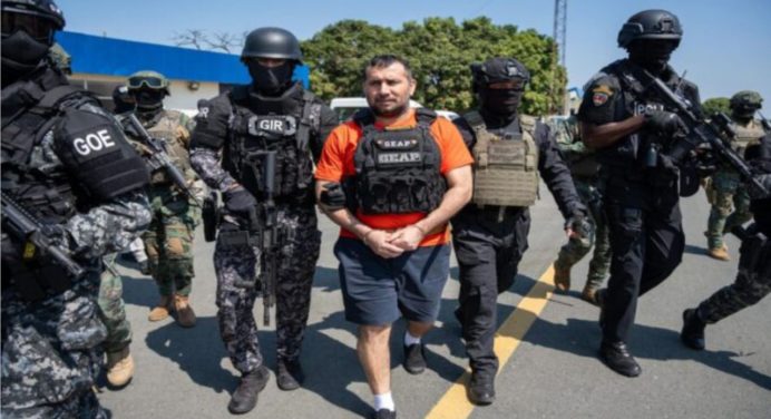 Ecuador entrega al narcotraficante Fito a EE. UU. por siete acusaciones penales