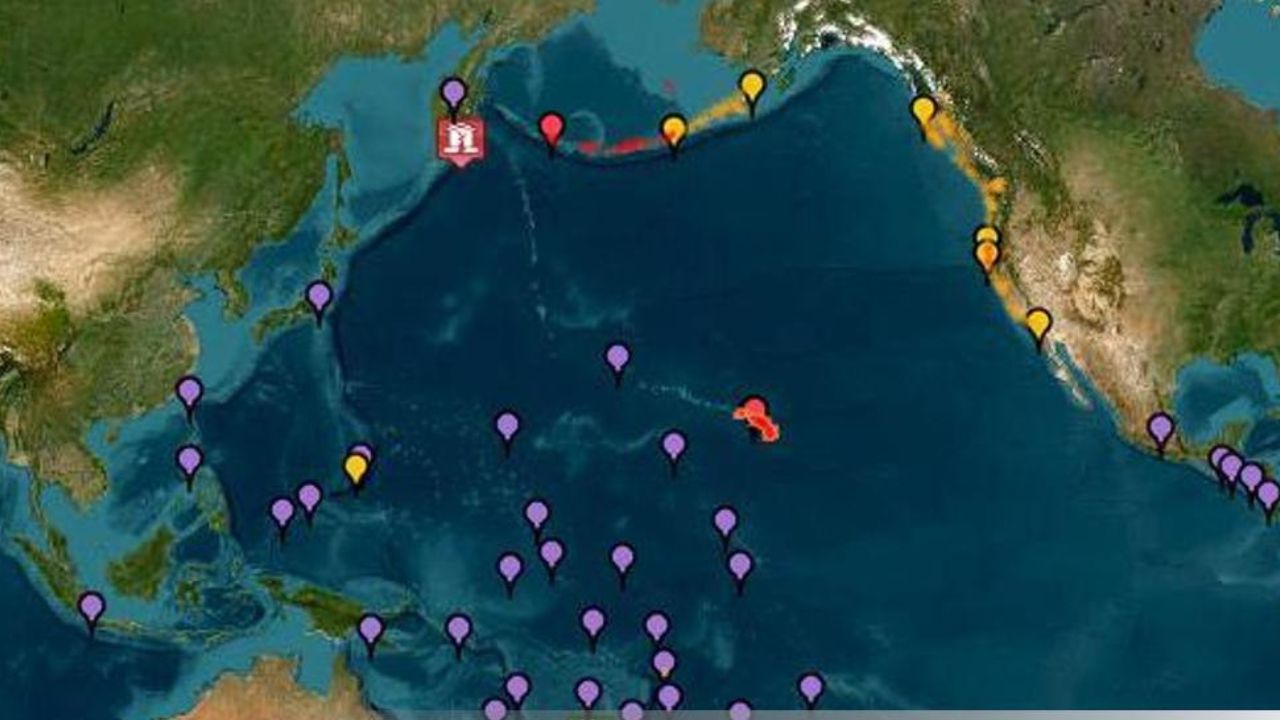 megasismo en costas de Rusia