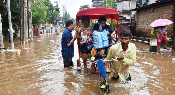 Al norte de India: Monzón cobra la vida de 116 personas en un mes
