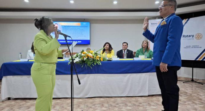 Juramentada nueva directiva de Rotary Guarapiche – San Simón