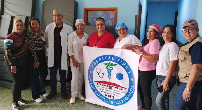 Inician reparaciones e impermeabilización en el hospital de Punta de Mata