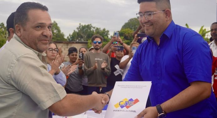 Acreditado Rafael Sánchez Mérida como alcalde del municipio Aguasay