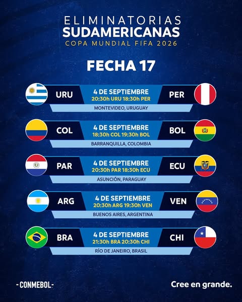 ¡Confirmado! El Venezuela - Colombia se jugará en Maturín el 9 de septiembre 2 dos fechas1 1