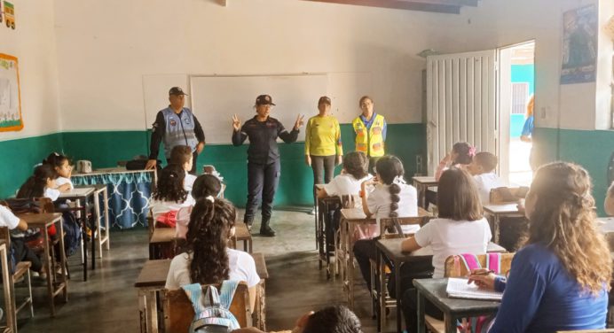 Frente Preventivo fortalece cultura de paz en instituciones educativas de Monagas