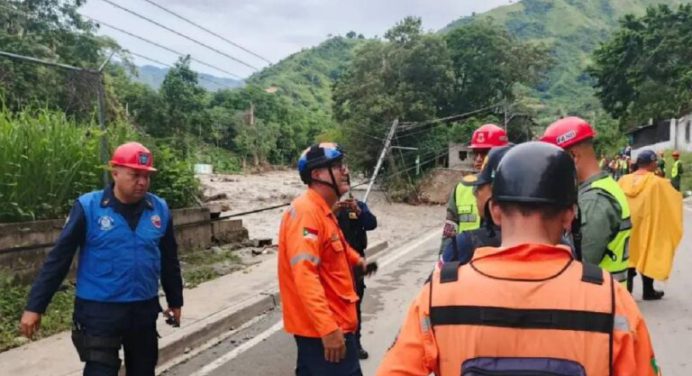 Restringido paso entre Trujillo y Mérida por daños en carretera Trasandina
