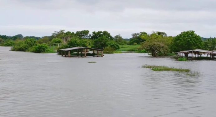 Comunidades fluviales en Monagas en alerta amarilla ante crecida del río Orinoco