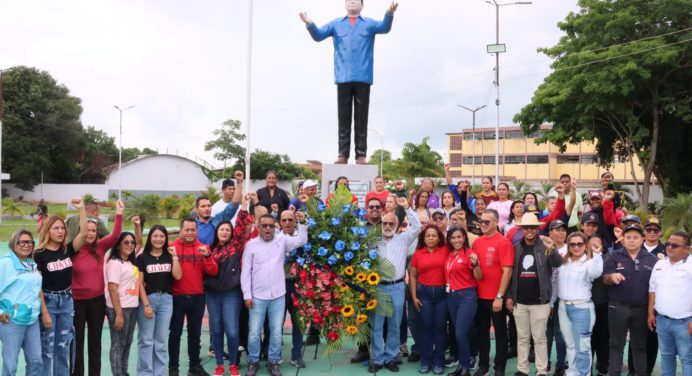 Psuv Monagas conmemora el 71 aniversario del natalicio de Hugo Chávez