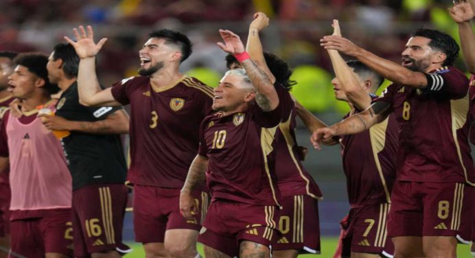 La Vinotinto se posiciona en el puesto 46 del ranking FIFA