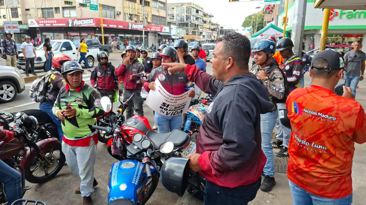 Motorizados de Maturín promueven campaña para reducir accidentes viales 2 accidente