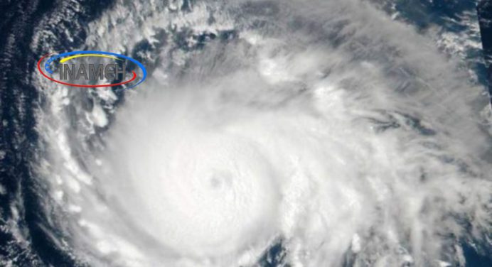Ciclón tropical y precipitaciones en el reporte del día del Inameh