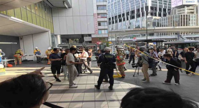 Incidente violento en Tokio: 18 personas afectadas por gas pimienta y un arresto