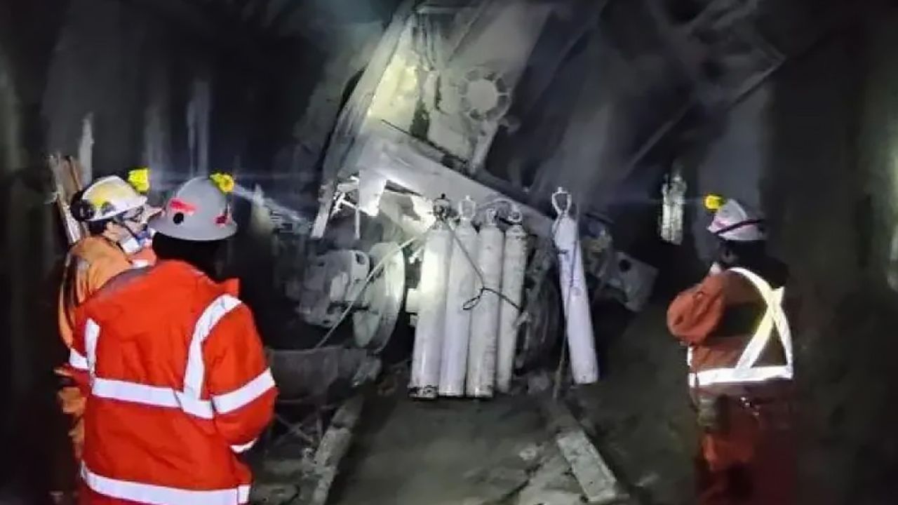 Colapso de un túnel