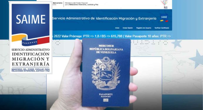 Este es el costo del pasaporte ordinario y habilitado al mes de agosto
