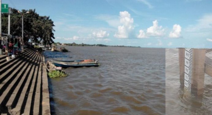 Sigue bajando el nivel del río Orinoco en el estado Amazonas