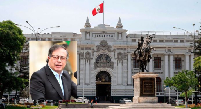 Congreso de Perú declara a Gustavo Petro persona non grata