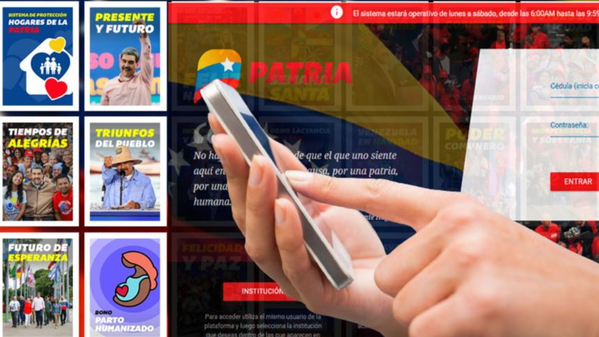 Dinero en billetera PATRIA a partir de HOY: ¿Monto con incremento? 1 Dinero en billetera