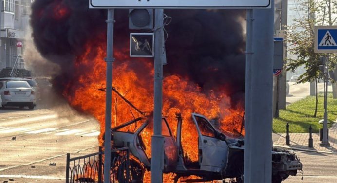 Ataque con drones ucranianos a la ciudad rusa de Bélgorod deja 3 heridos